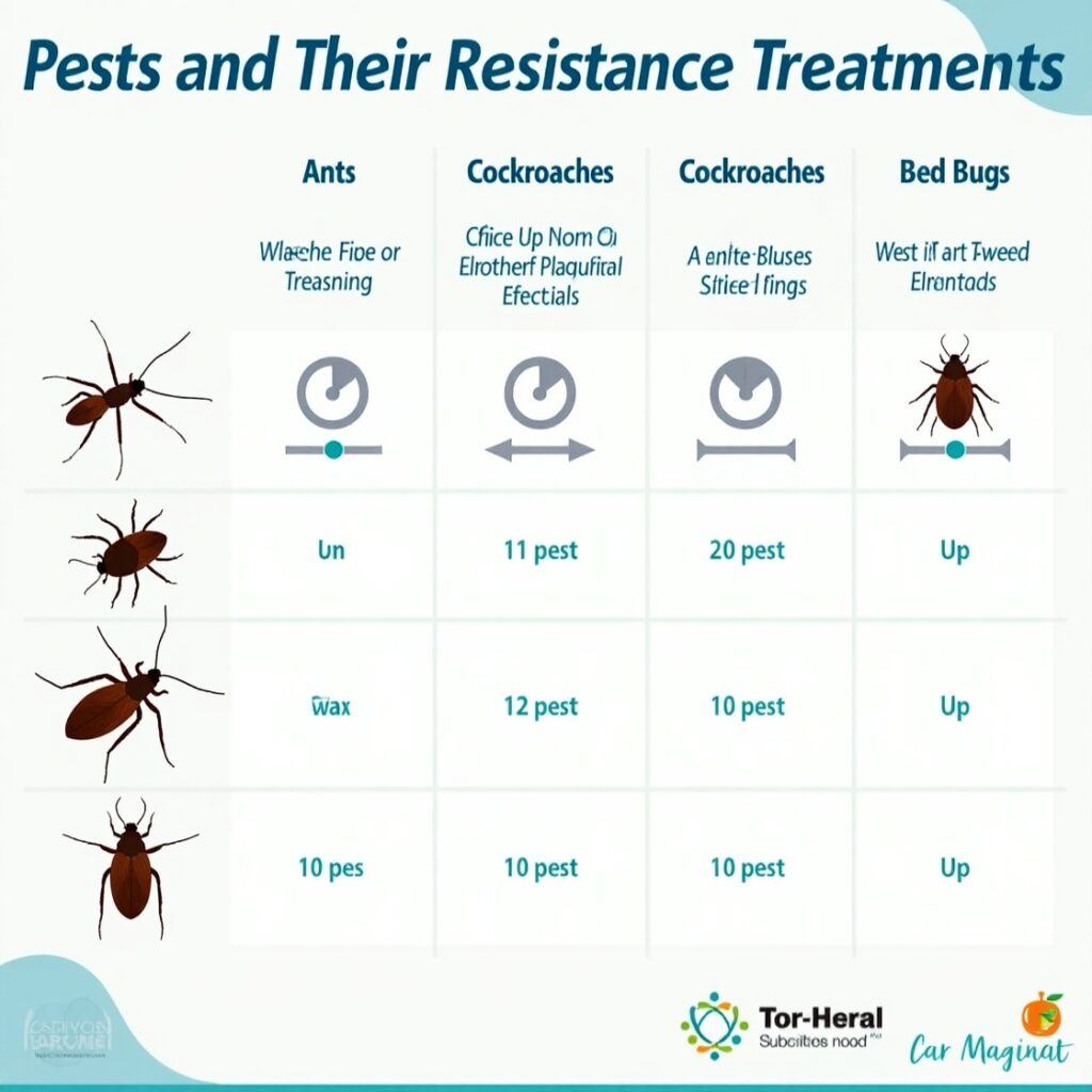 Types of Pests and Their Resistance