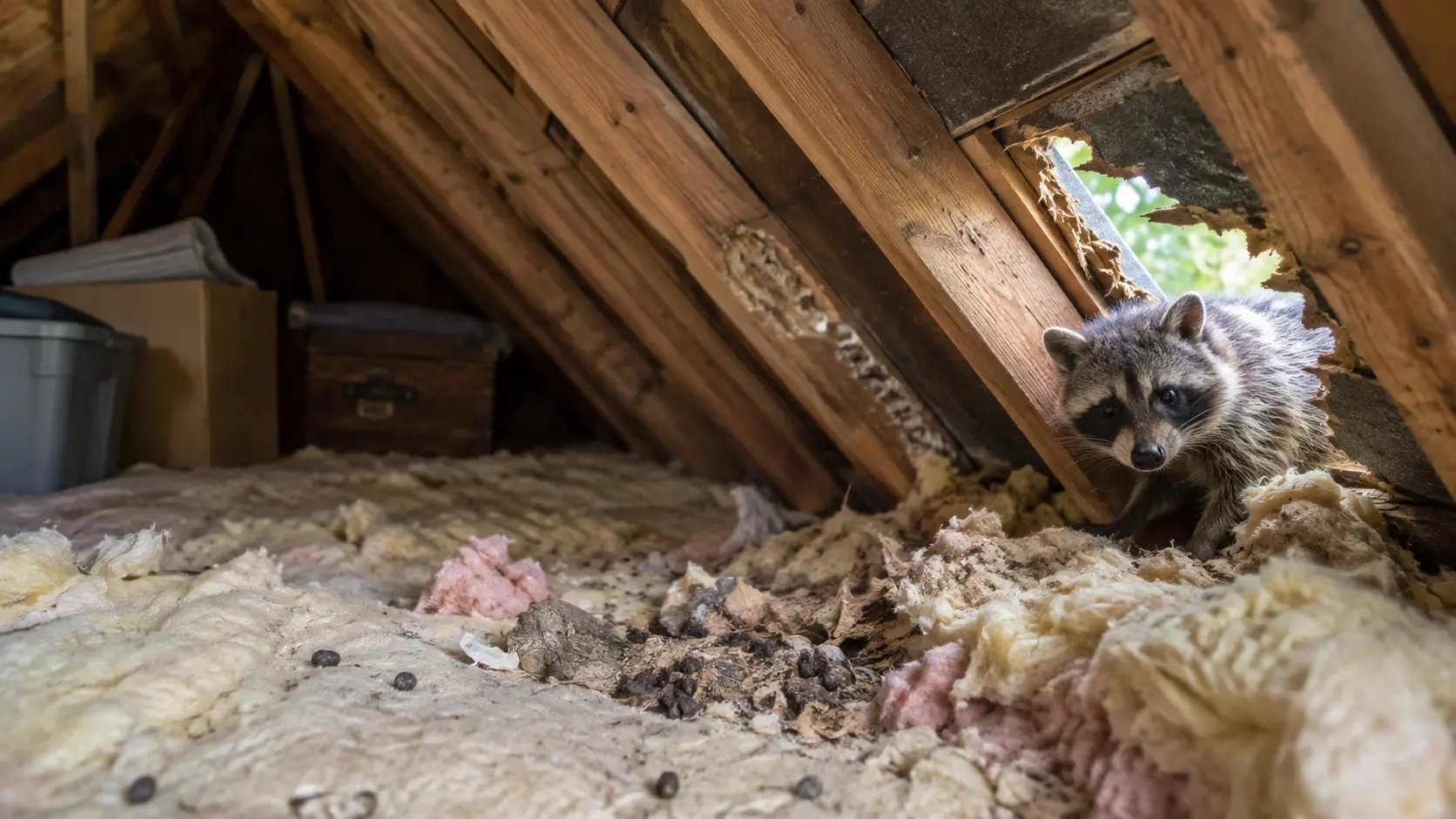 animal in my attic